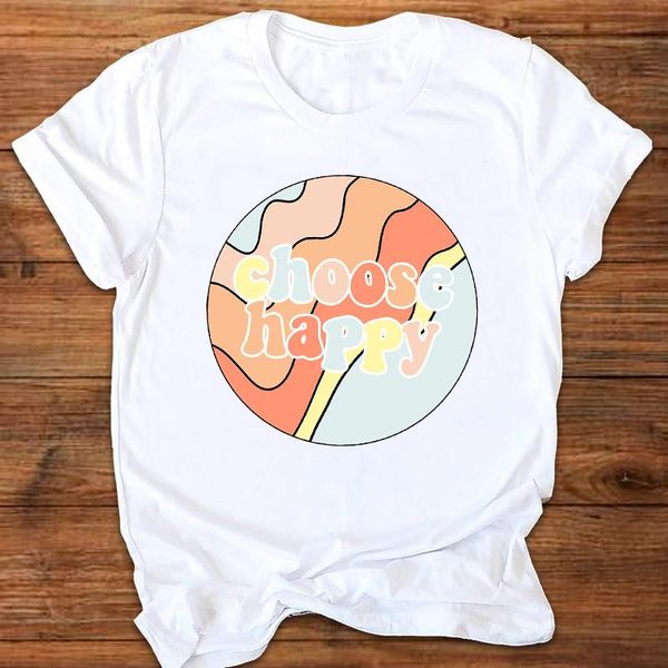 

women's t-shirt summer casual ladies tshirt aesthetic harajuku printed fashion o-neck short sleeve tee shirt, White