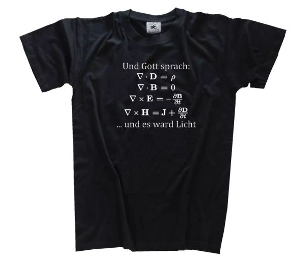 

god is willing sprach light-maxwell gleichung tee s - 3xl, White;black