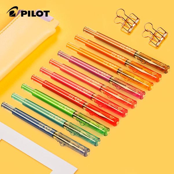 

12pcs pilot maica hi-tec-c series lhm-15c4 beautiful gel pen 0.4mm student painting hand account color pens