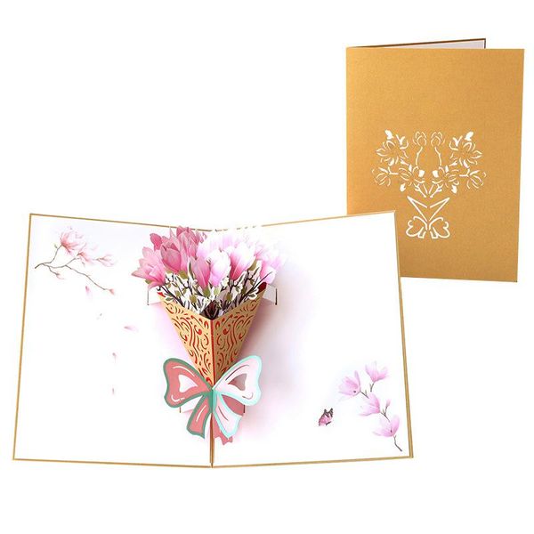 

-up cards with envelope sticker birthday card cake greeting postcards gifts for girl kids wife husband