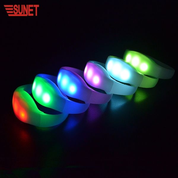 

production of remote voice control rfid bracelet led luminous bracelet can be customized according to customer requirements
