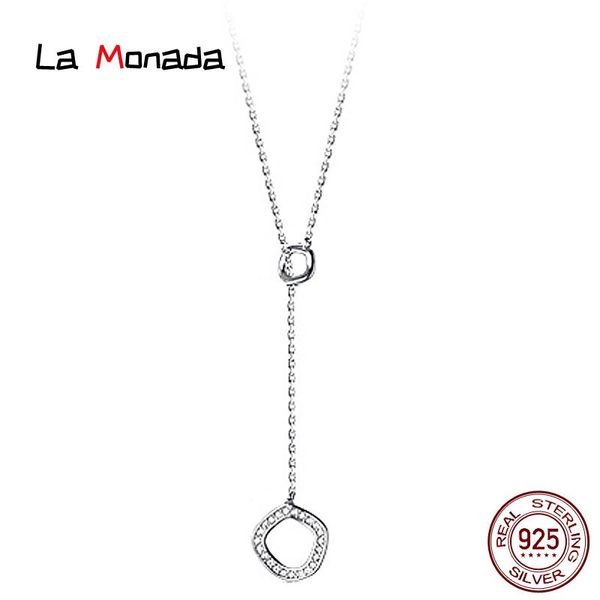 

chains 42.5cm-47.5cm female necklace for women on neck silver 925 chain necklaces cross pendant girls fashion jewelry minimalist