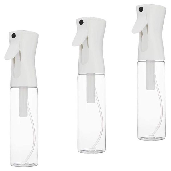 

3pcs 300ml continuous spray bottle mist sprayer ultra-fine water for hair, cleansing, plant, and skin care watering equipments