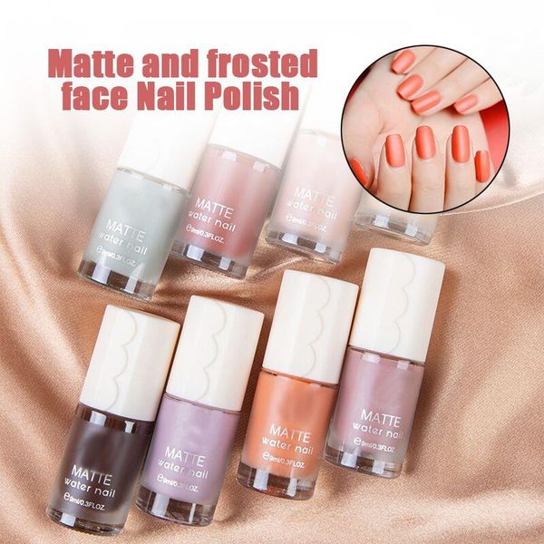 

matte gel nail polish set pastel red yellow sky blue pink coat 9ml fre-drop