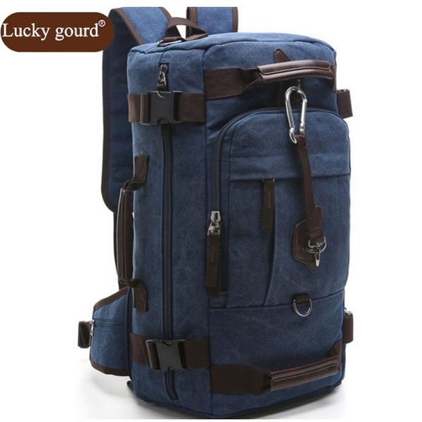 

backpack ourciao fashion casual men's large capacity women travel bag multi-function computer bags canvas backpacks 2021