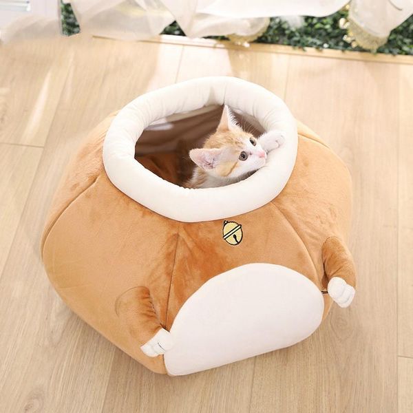 

kennels & pens pet ding dong cat series nest cute thick warm egg dog house