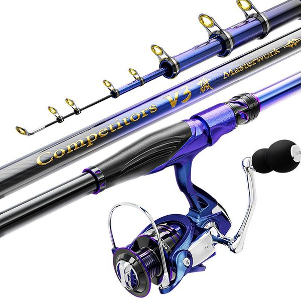

boat fishing rods chuangwei carbon fiber rod kit 3.6m 3.9m 4.5m 5.3m 6.3m fresh and sea water both