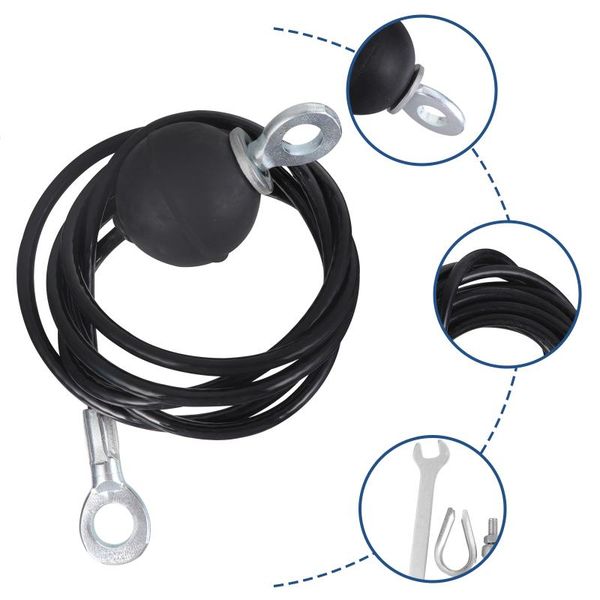 

jump ropes exercising wire rope steel heavy duty gym cable fitness accessories