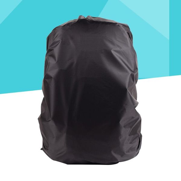 

outdoor bags backpack rain cover travel shoulder bag raincoat mud guard waterproof dust for camping hiking(blac