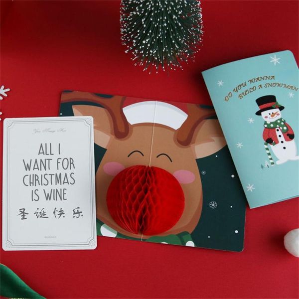 

greeting cards variety decorate suit christmas -up card 3d
