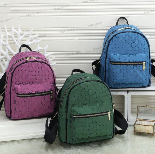

women's backpacks ladies handbag fashion mesh print travel bags femal daily holiday knapsack preppy style girl's schoolbag