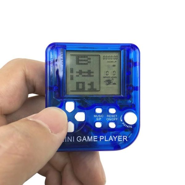 

portable game players 2.7inch lcd electronic games toys retro classic childhood tetris handheld console riddle educational