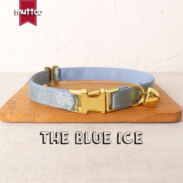 

cat collars & leads muttco retail with platinum metal buckle collar for the blue ice design 2 sizes ucc114b