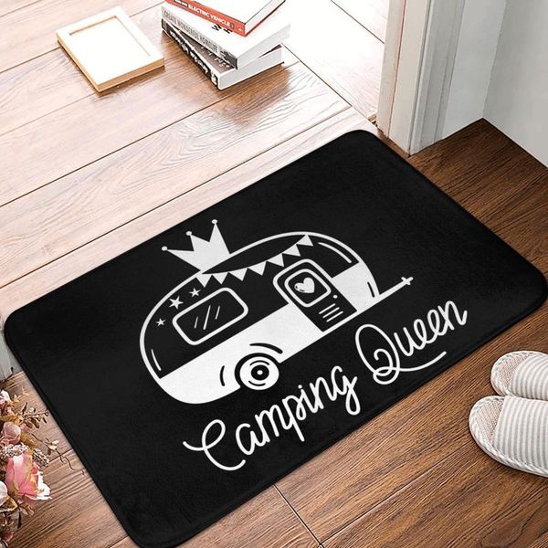 

carpets happy camper decoration mats entrance door bathroom kitchen can be customized