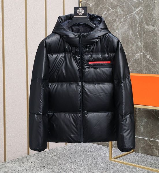 Erkek Kış Ceket Fourrure Aşağı Parka Homme Chaquetas Kabanlar Büyük Kürk Kapşonlu Fourrure Manteau Erkek Kadın Aşağı Ceket Kaban Doudoune fashionbag_s