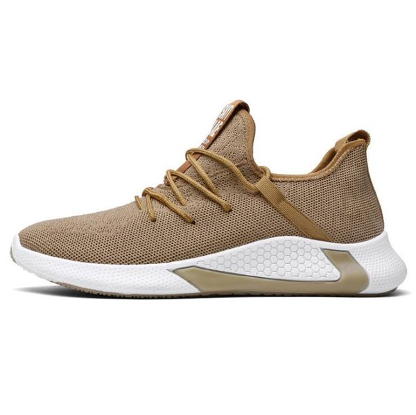 

gayesin men sneakers breathable casual no-slip men vulcanize shoes male air mesh lace up wear-resistant shoes tenis masculino, Black