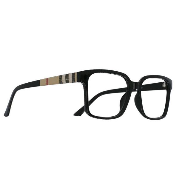 

sunglasses 51071 retro square anti blue light optical glasses frames brand designer men women fashion computer eyeglasses, White;black