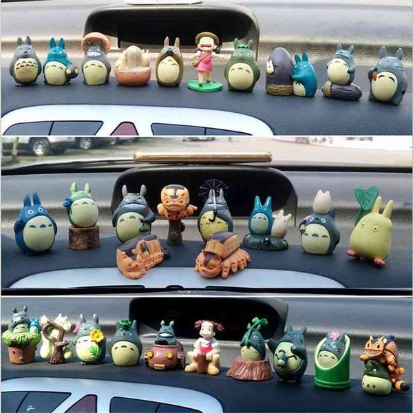 

hayao miyazaki chinchilla ornaments doll set in the lovely hand-made model car creative jewelry