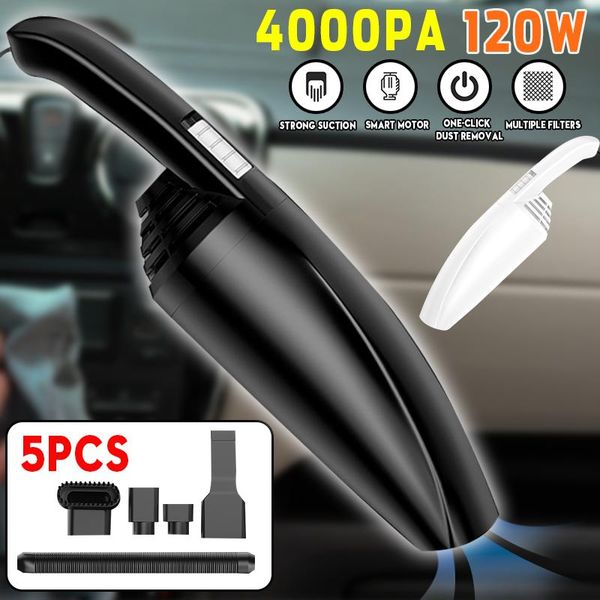 

vacuum cleaner mini for car home computer cleaning 120w 6000pa powerful suction low noise handheld