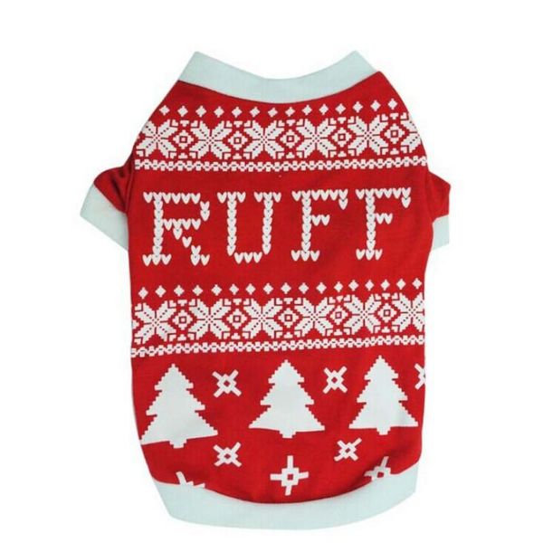 

dog apparel pet christmas vest clothes t-shirts dogs shirts pets shirt t winter