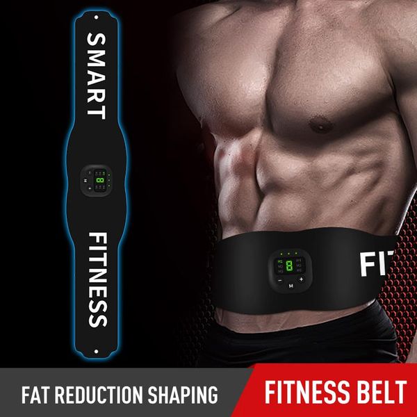 

accessories fitness belt lazy home sports relax digital display charging ems micro current muscle abdominal stick