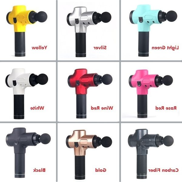 

full body massager physiotherapy instrument touch screen button fascia gun relax electric warp film impact massage guns