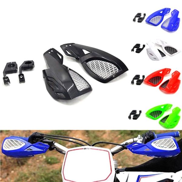 Peças 1 kit de extensão de manutenção de manutenção de motocicletas 1Pair Protetor de vento universal protetor de mão guardas de pára -brisa Rising aumentando a tampa plástica