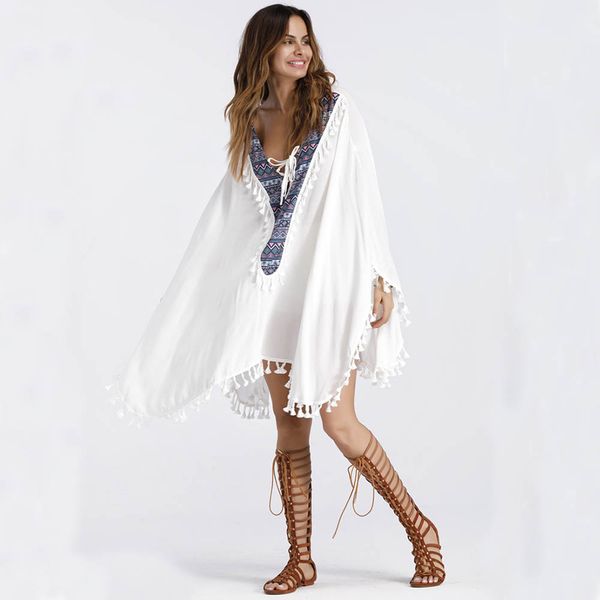 

summer beach dress women bikini cover up ladies swimwear coverups bathing suit crochet beach wear knitting chiffon tunic robeb