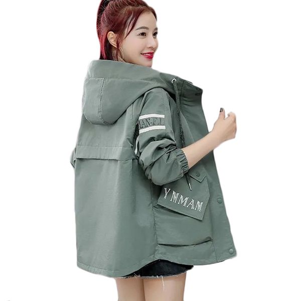 

women's trench coats casual coat, 100kg, big windbreaker, Tan;black