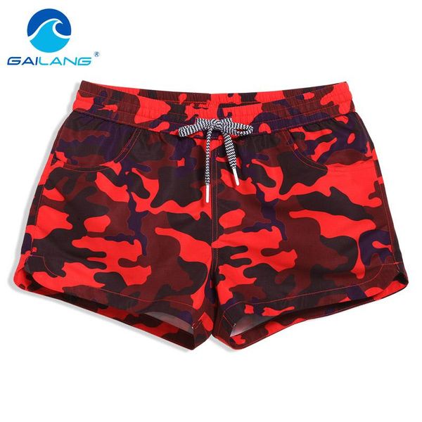 Gailang Brand Women Board Shorts Boxer Trunks Swimwear Toits Swimsys Secy Plus Size de tamanho grande Fitness ativo feminino