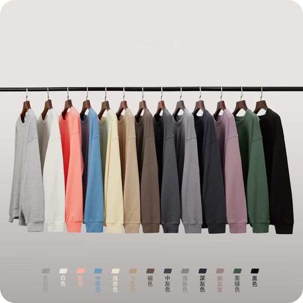 

men's hoodies & sweatshirts clothing of autumn long sleeve t-shirt blouse loose, Black