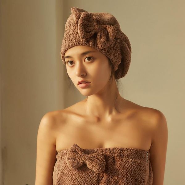 

towel ladies salon bathroom cotton hair bath wiping