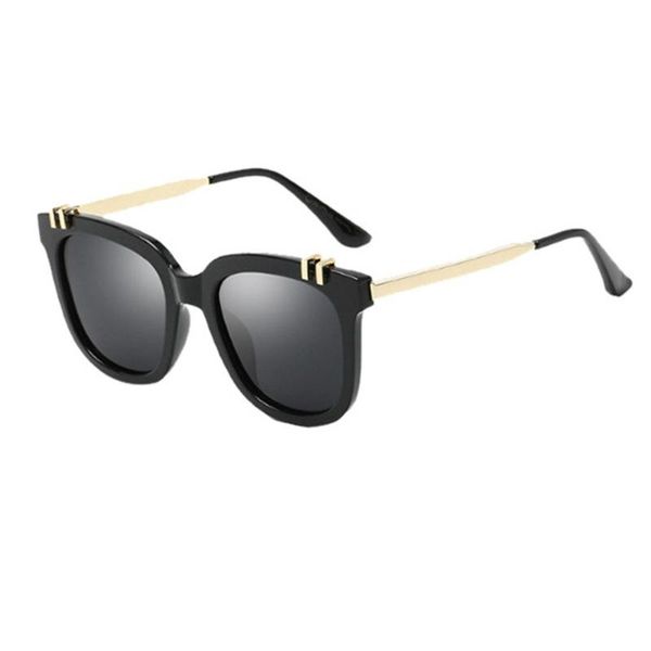 

fashion sunglasses frames polarized women brand designer plastic film sun glasses female vintage shades for black