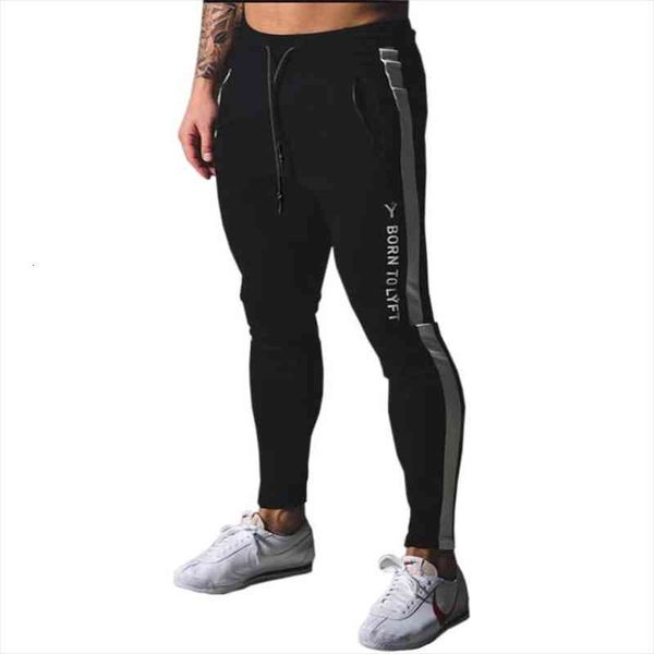 

joggers sweatpants streetwear trousers women pants fashion printed muscle sports 20ck06, Black