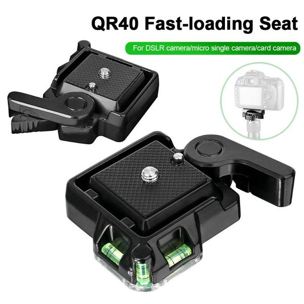 

tripods quick release plate aluminum alloy platform mount base camcorder tripod for 1/4 3/8 screw dslr camera accessories