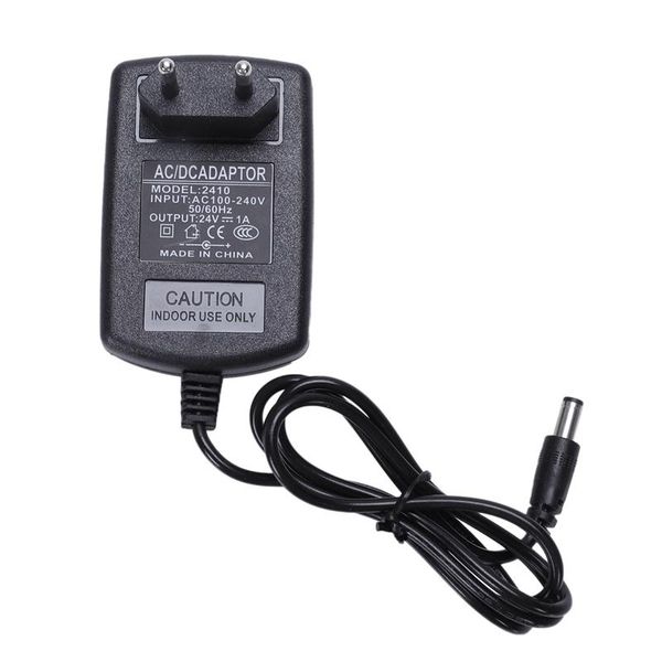 

charger us plug ac 110v 220v converter dc 24v 1a power supply adapter black cell phone mounts & holders