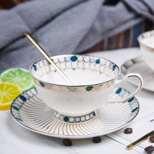 

cups & saucers luxury ceramic creativity coffee mugs nordic modern minimalist bone china cup saucer set caneca bc50bd