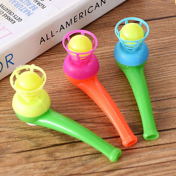 

3Pcs magic floating ball game kids gift toys blow pipe balls for party game