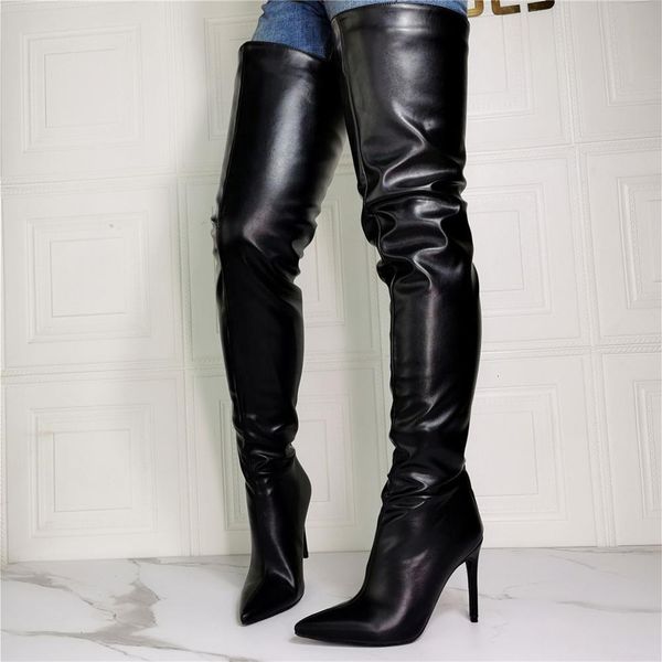 

boots women of shoes with heels jijn, Black