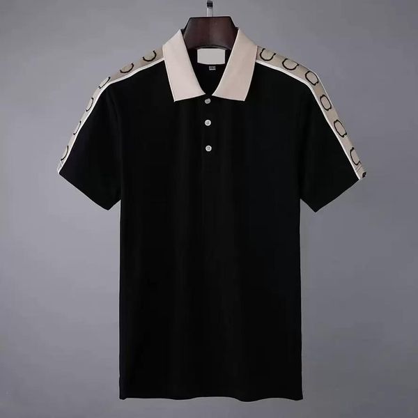 2021ss Mens Stylist Polo Shirts Luxury Italy Men Clothes Manga Curta Fashion Casual Men's Summer T Shirt Muitas cores estão disponíveis Tamanho M-XXXL