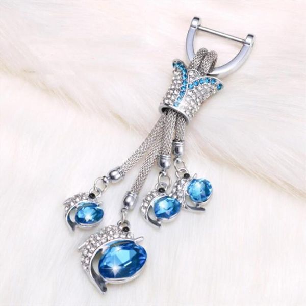 

keychains arrive promotional gift high-end boutiquecute home crystal rhinestone car keychain keyring pendant, Silver