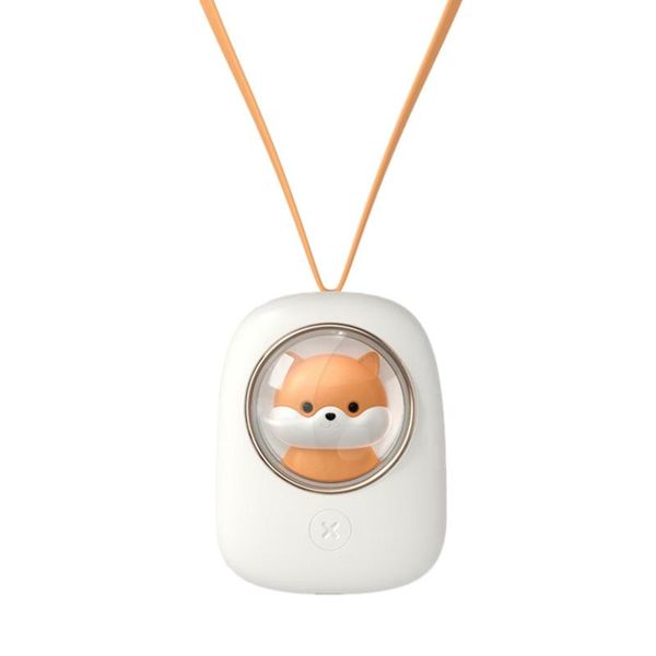 

hanging neck fan, usb charging cartoon mini deskcute pet handheld fan for reading, riding a bicycle fans & coolings