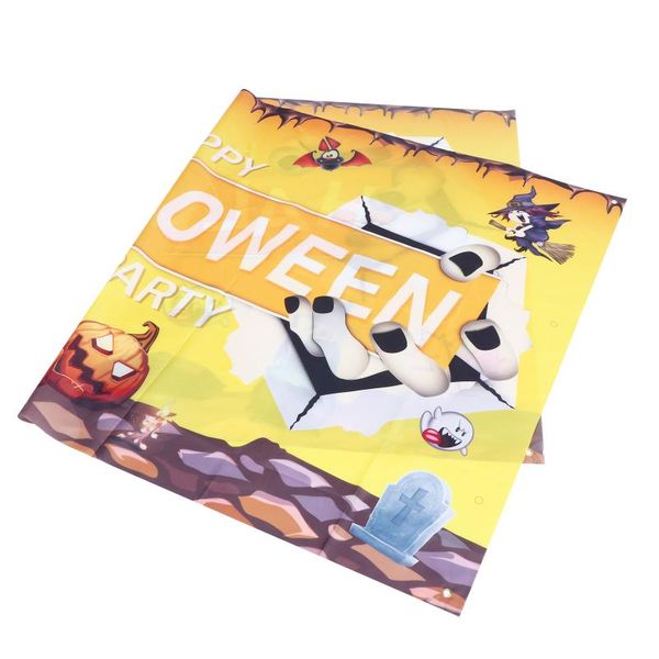 

party decoration 1pc background banner hanging decor backdrop (assorted color)