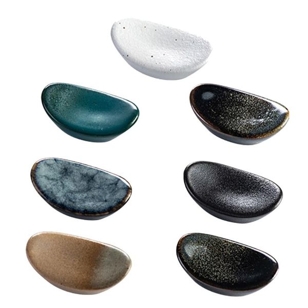 

chopsticks 7pcs ceramic racks household holders (random style)