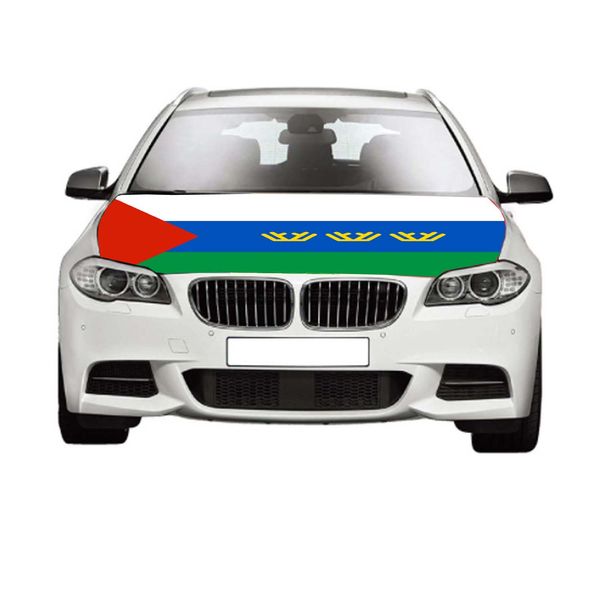

tyumen oblast flags 3.3x5ft 100%polyester,car bonnet banner