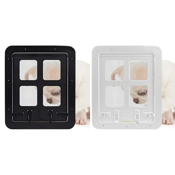 

cat carriers,crates & houses square screen window pet door access controllable dog flap 4-way locking for dogs cats