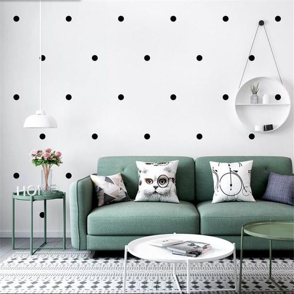 

wallpapers wellyu nordic style wallpaper ins minimalist geometric black and white dot point living room bedroom tv background wall paper