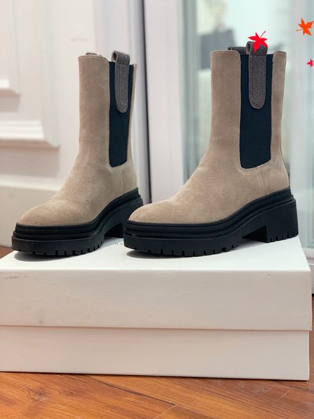 

women martin boots casual booties snow drop flat ankle boot wool travel bootiess new fashion luxury womens winter boots with logo and box si, Black