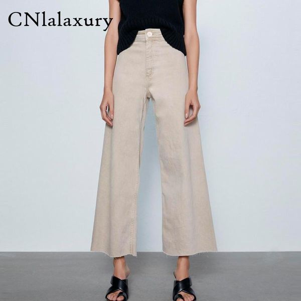 

women's jeans 2021 chic fashion high waist straight pants mujer vintage zipper pockets female trousers for women pantalones, Blue