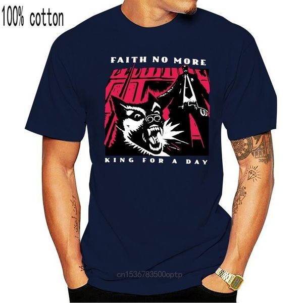 

men's t-shirts faith no more king for a day'95 mike patton mr.bungle fantomas 2021 black t-shirt fashion t shirt funny, White;black